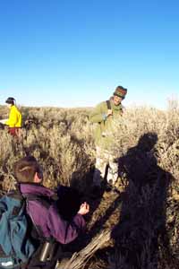 Pygmy rabbit seach crew