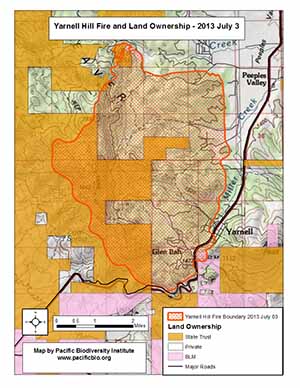 Yarnell Hill Fire - ownership